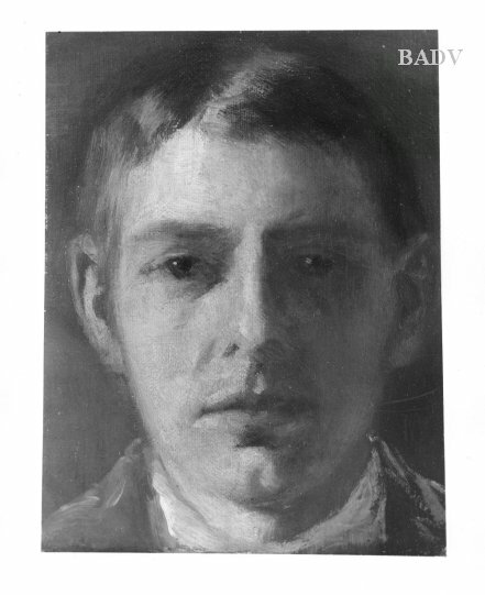 Wilhelm Leibl, Head of a youth