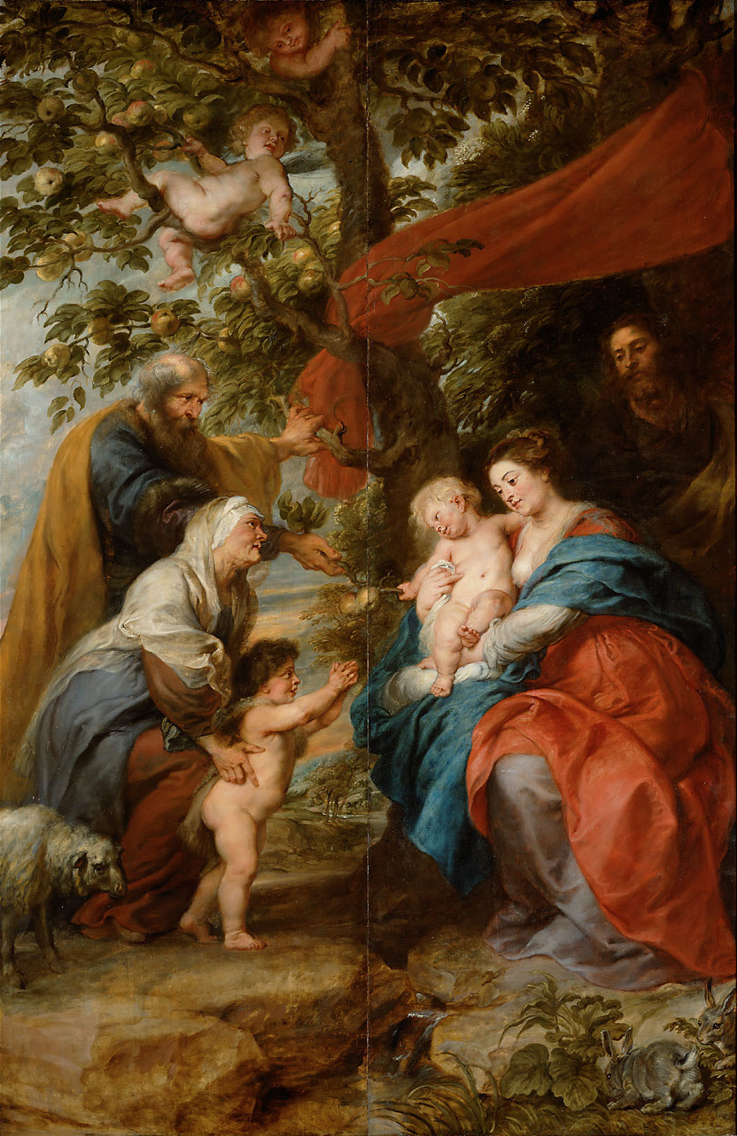 Peter Paul Rubens, The Holy Family under the Apple Tree