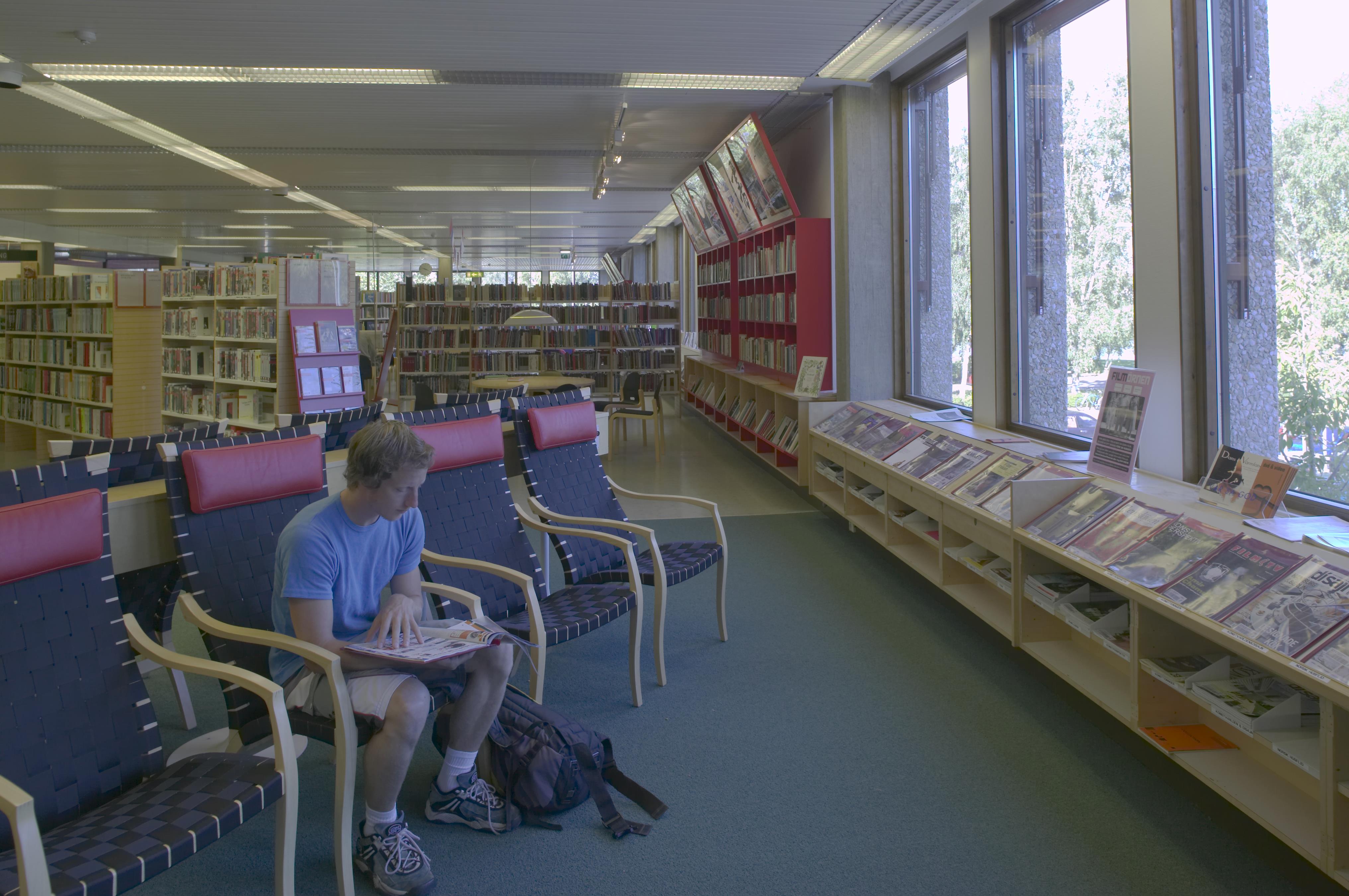 Bengt A Lundberg, Karlstads stadsbibliotek