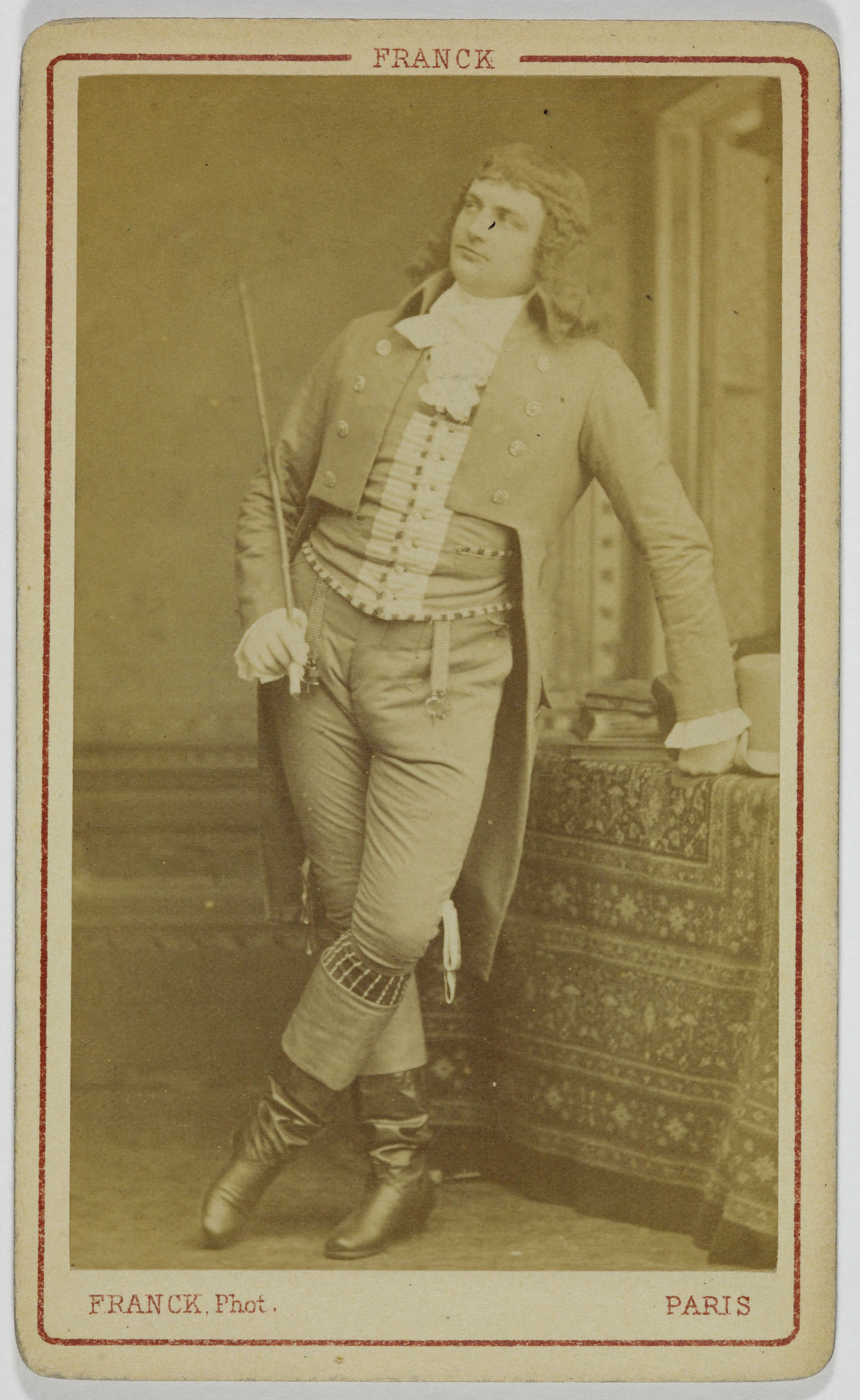 Franck, Portrait d'Achard, Frédéric, (1848-), (acteur)