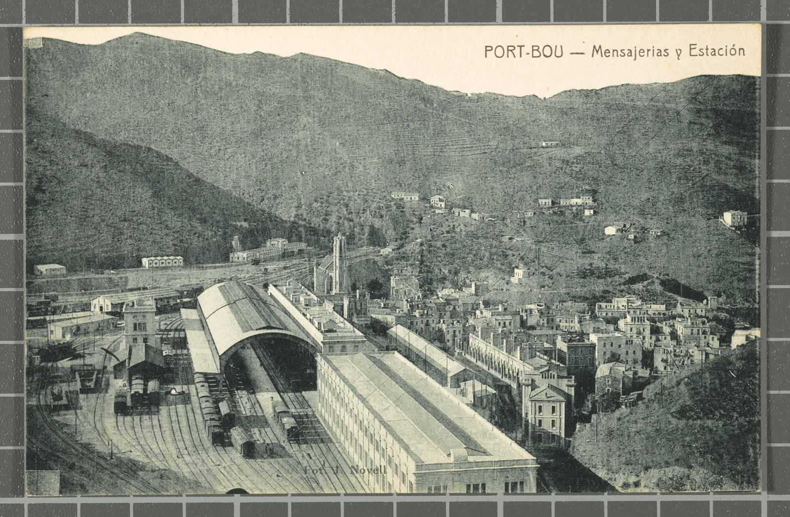 Desconegut, Port-Bou - Mensajerias y Estación