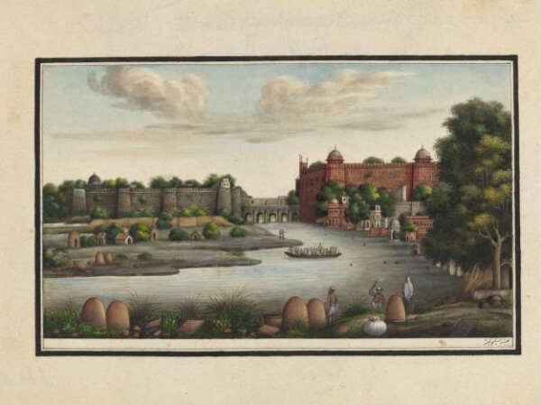 Unknown, Sixty drawings of Mughal monuments and architectural details.
