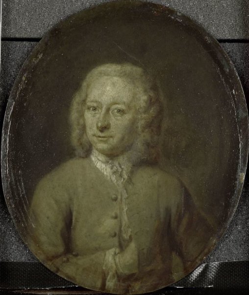 Jan Maurits Quinkhard, Portrait of Frans van Steenwijk, Poet and Playwright in Amsterdam