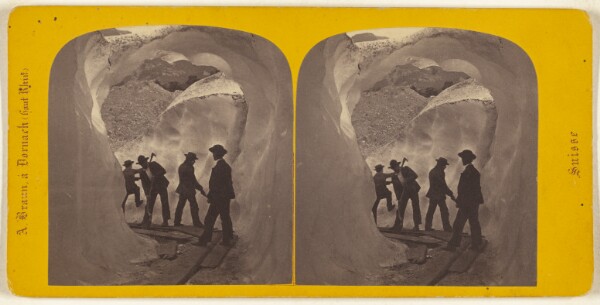 Adolphe Braun, Oberland Bernois. Grotto de glace au glacier superieur de Grindelwald.