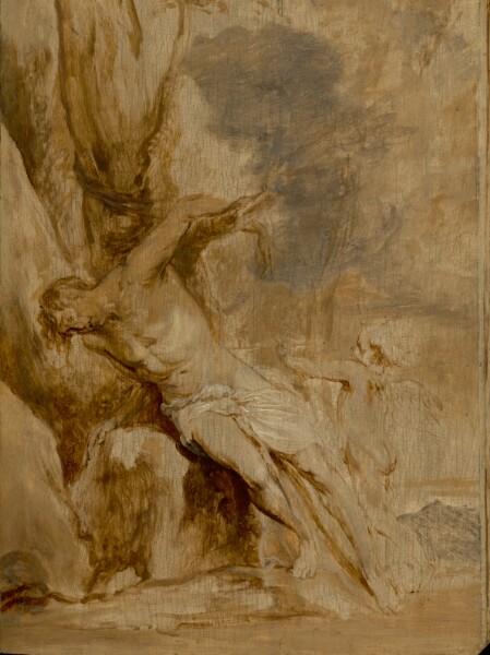 Anthony van Dyck, Saint Sebastian Tended by an Angel
