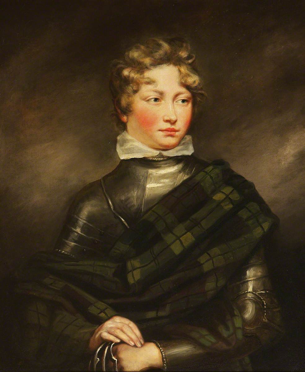 James Northcote, William Henry West Betty, the 'Young Roscius' (1791-1874) as Norval in John Home's 'Douglas'