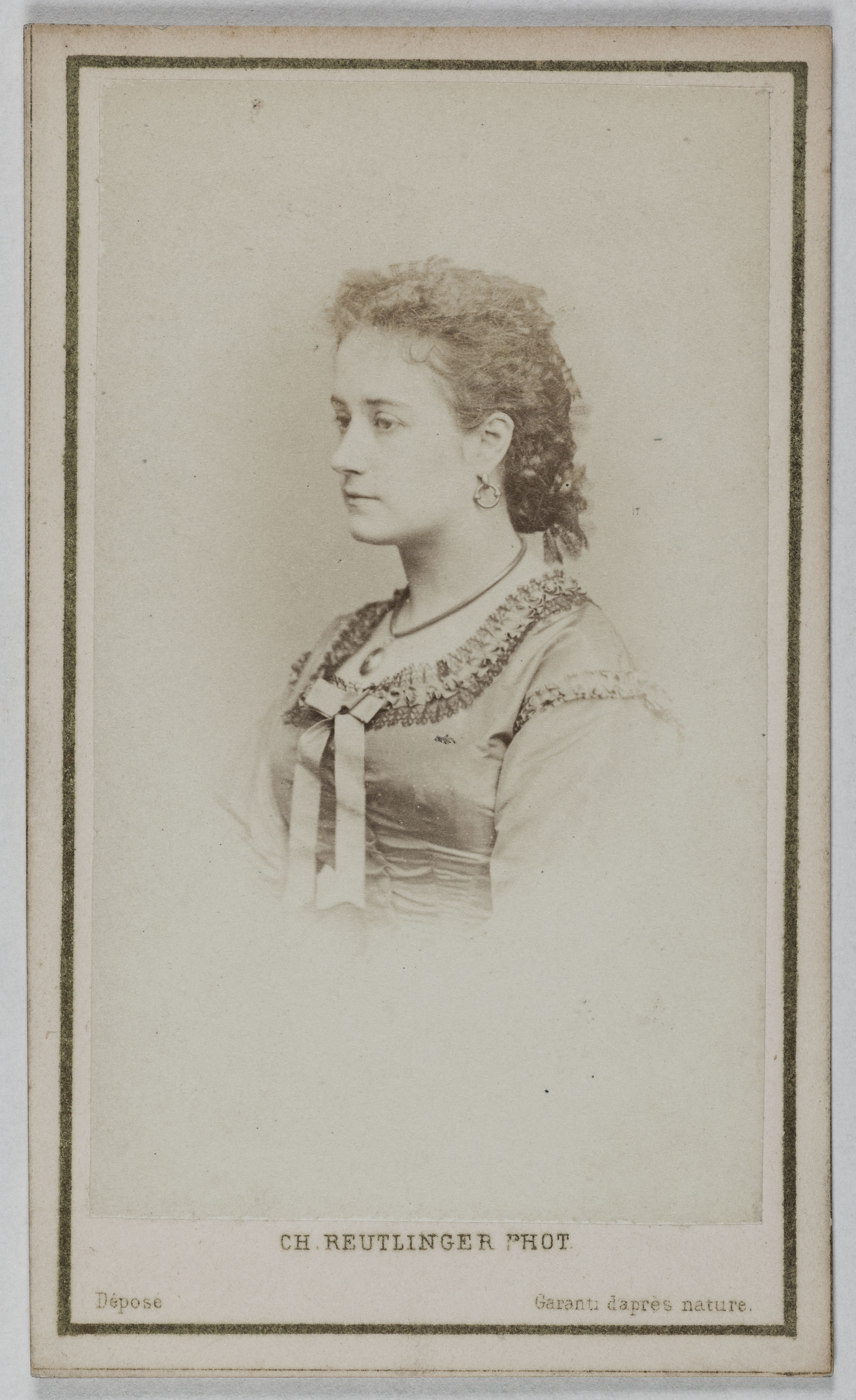 Charles Reutlinger, Portrait de Fiocre Louise, (dit Colin) (danseuse)