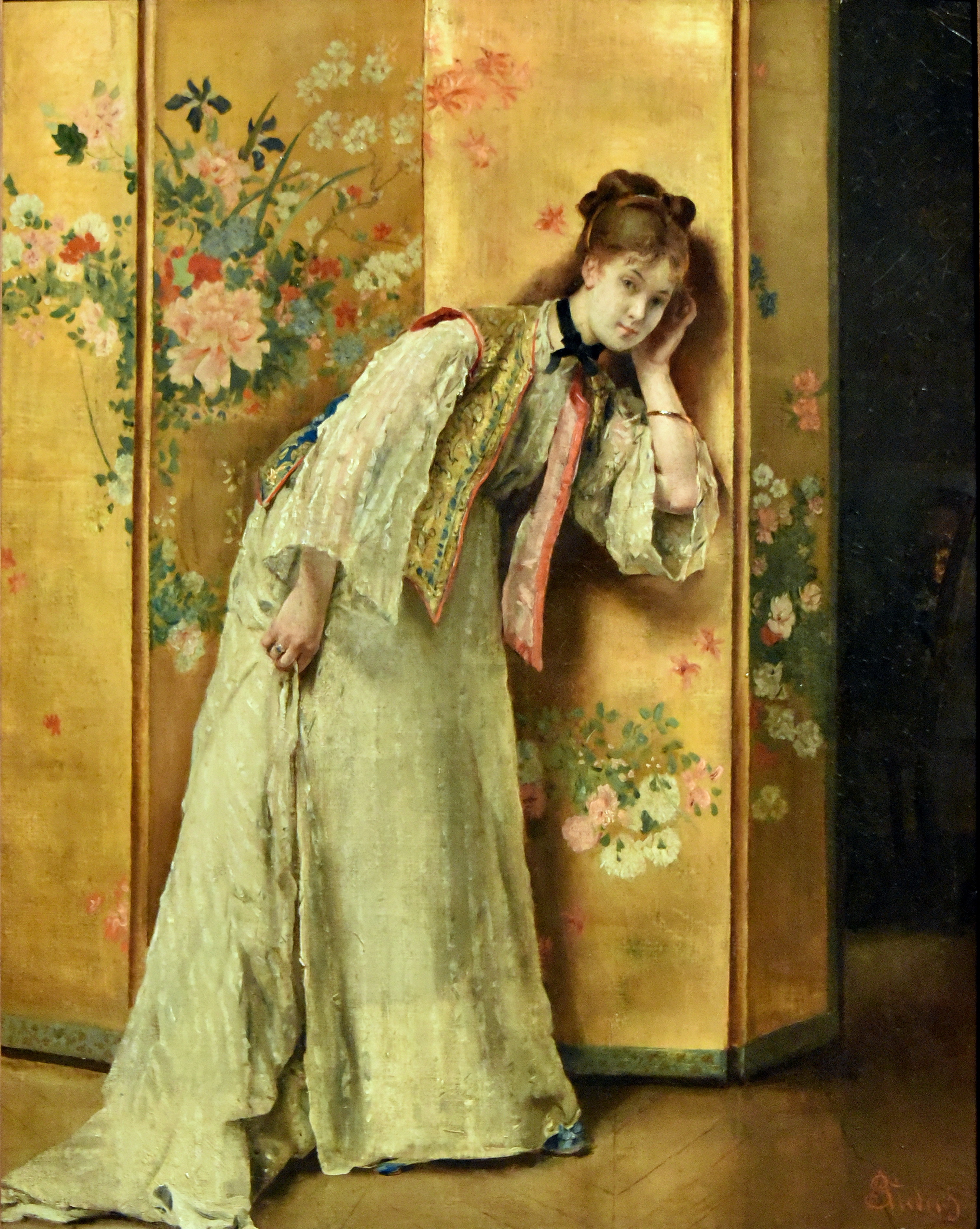 Alfred Stevens, Curious