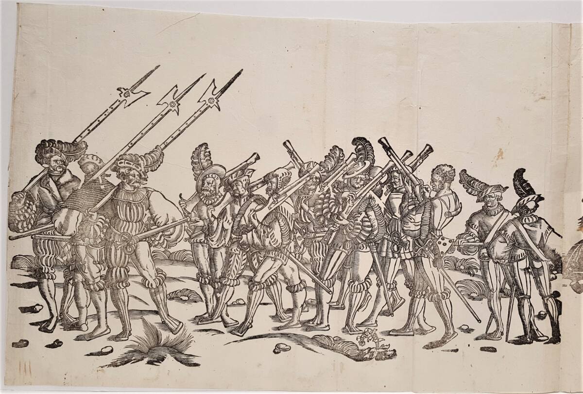 Anonym, Einzug Kaiser Karls V. am 5. November 1529 in Bologna: Blätter 3 und 4