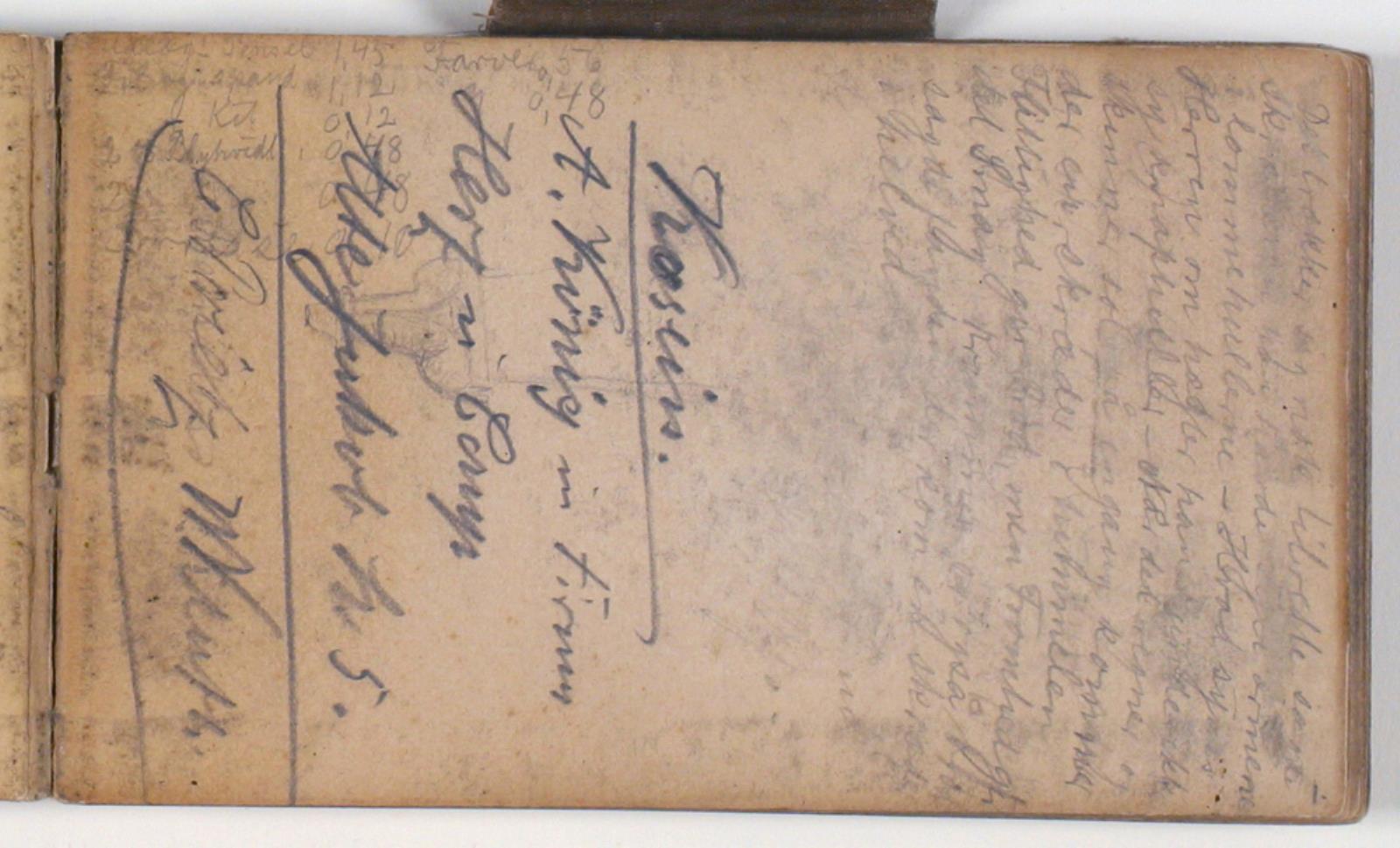 Niels Larsen Stevns, Forskellige notater