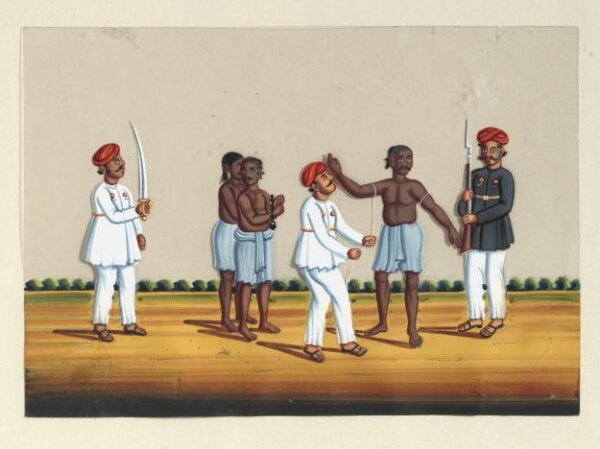 Unknown, One of eleven paintings of occupations