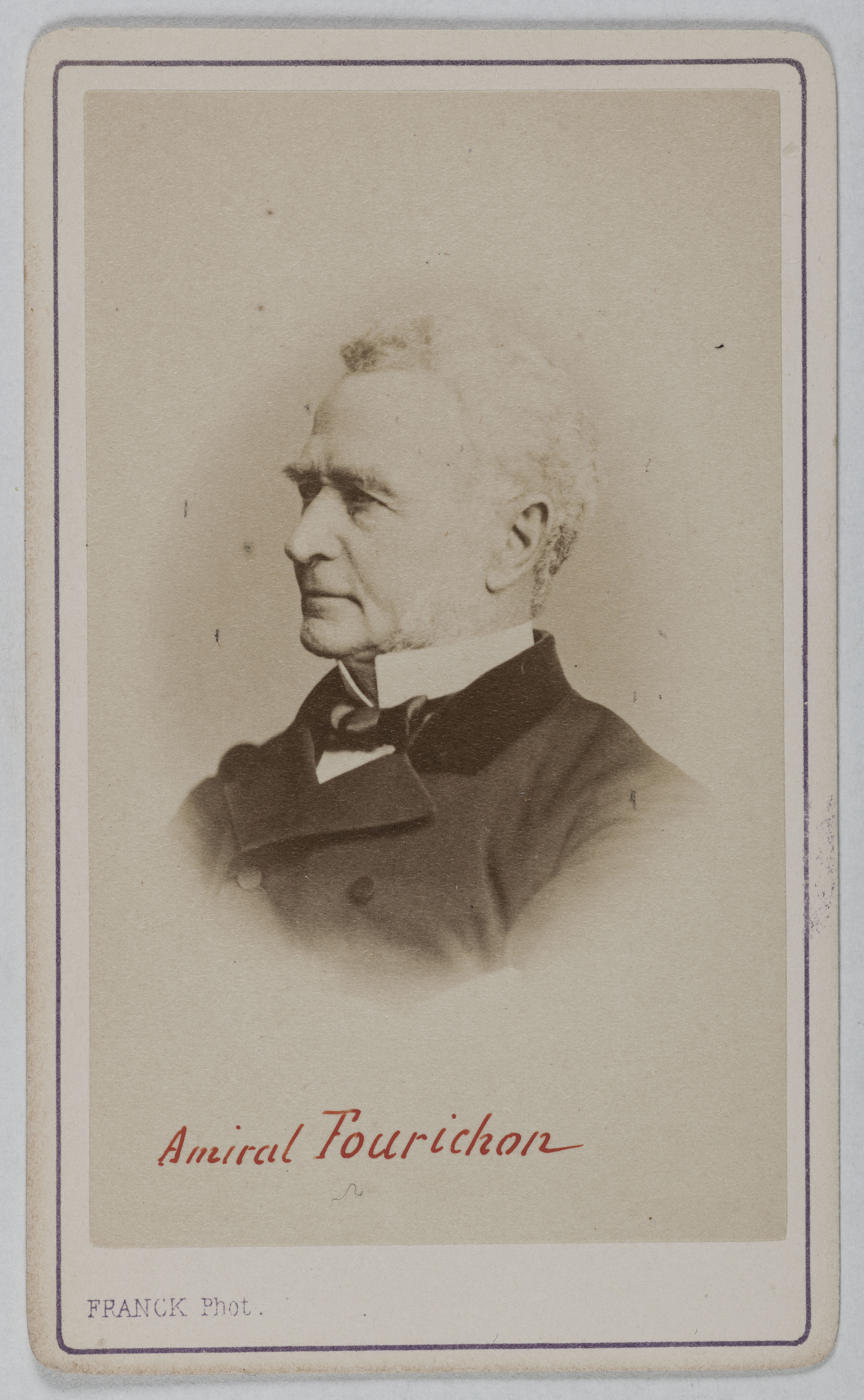 Franck, Portrait de Martin Fourichon (1809-1884), (Amiral, homme politique)