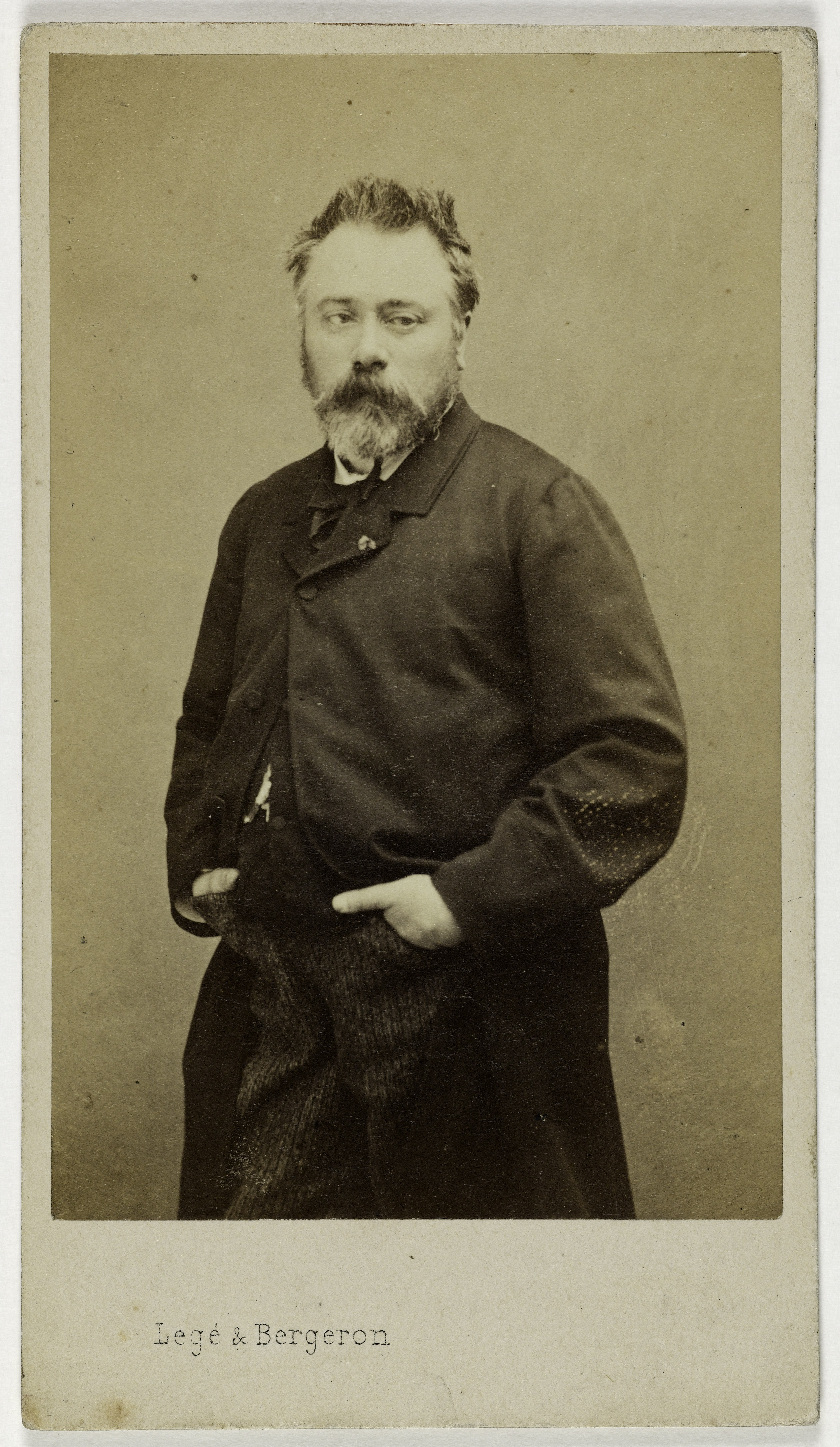 Carjat & Cie, Portrait de Guillemin (Alexandre, Marie), (1817-1880), peintre