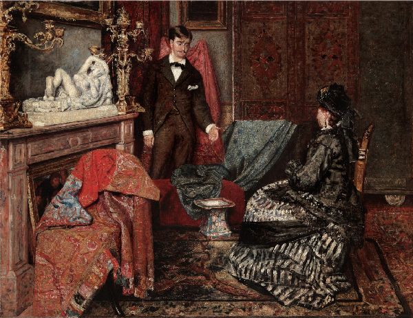 Henri De Braekeleer, The Indian Scarf
