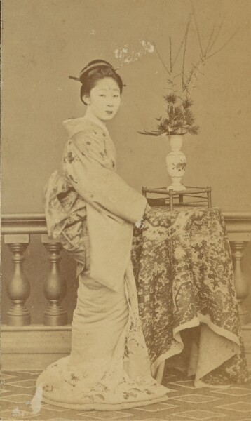 Unknown, [Standing Japanese Woman]