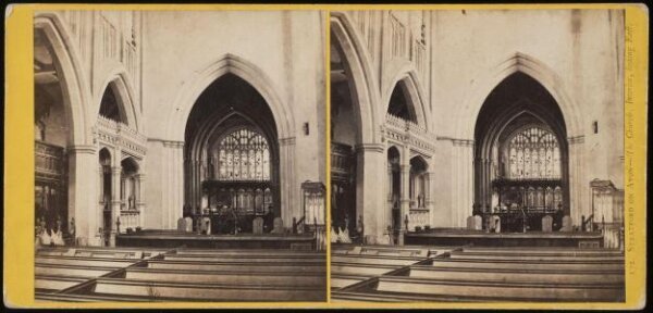 Francis Bedford, Stratford-on-Avon - The Church, Interior, looking East