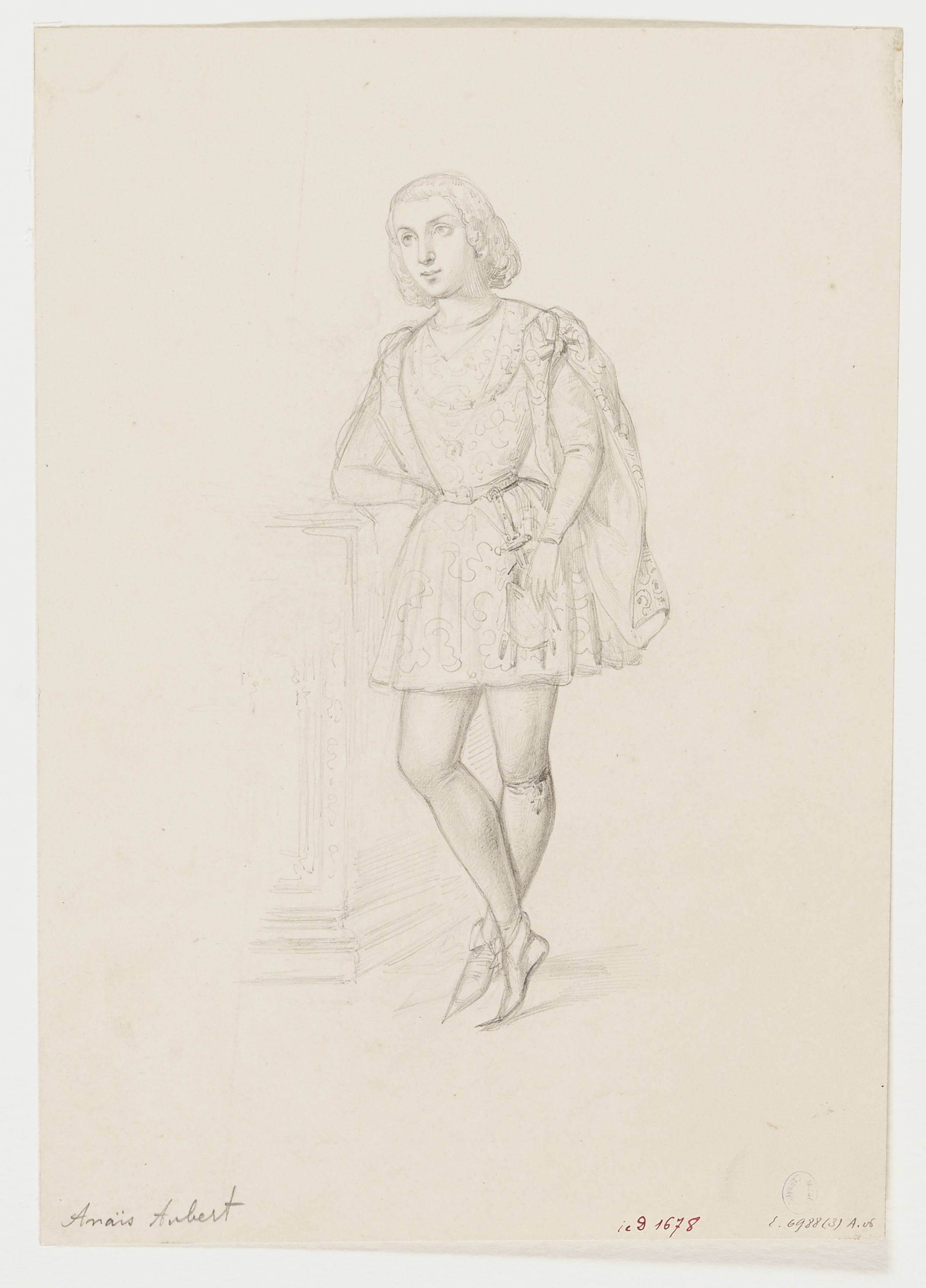 Alexandre Lacauchie, Portrait d'Anaïs Aubert