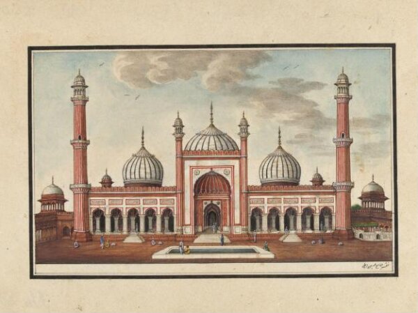 Unknown, Sixty drawings of Mughal monuments and architectural details.
