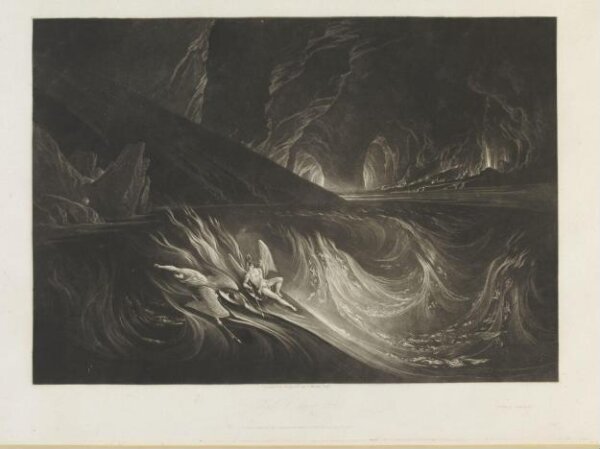 John Martin, Satan on the Burning Lake