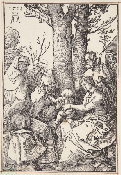 Albrecht Dürer, Den hellige familie med Joakim og Anna