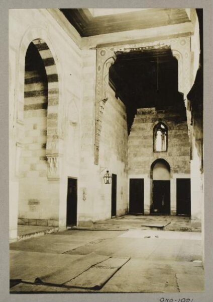 K.A.C. Creswell, Northwest iwan of the mosque of Mamluk Amir Qaraquja al-Hasani, Cairo