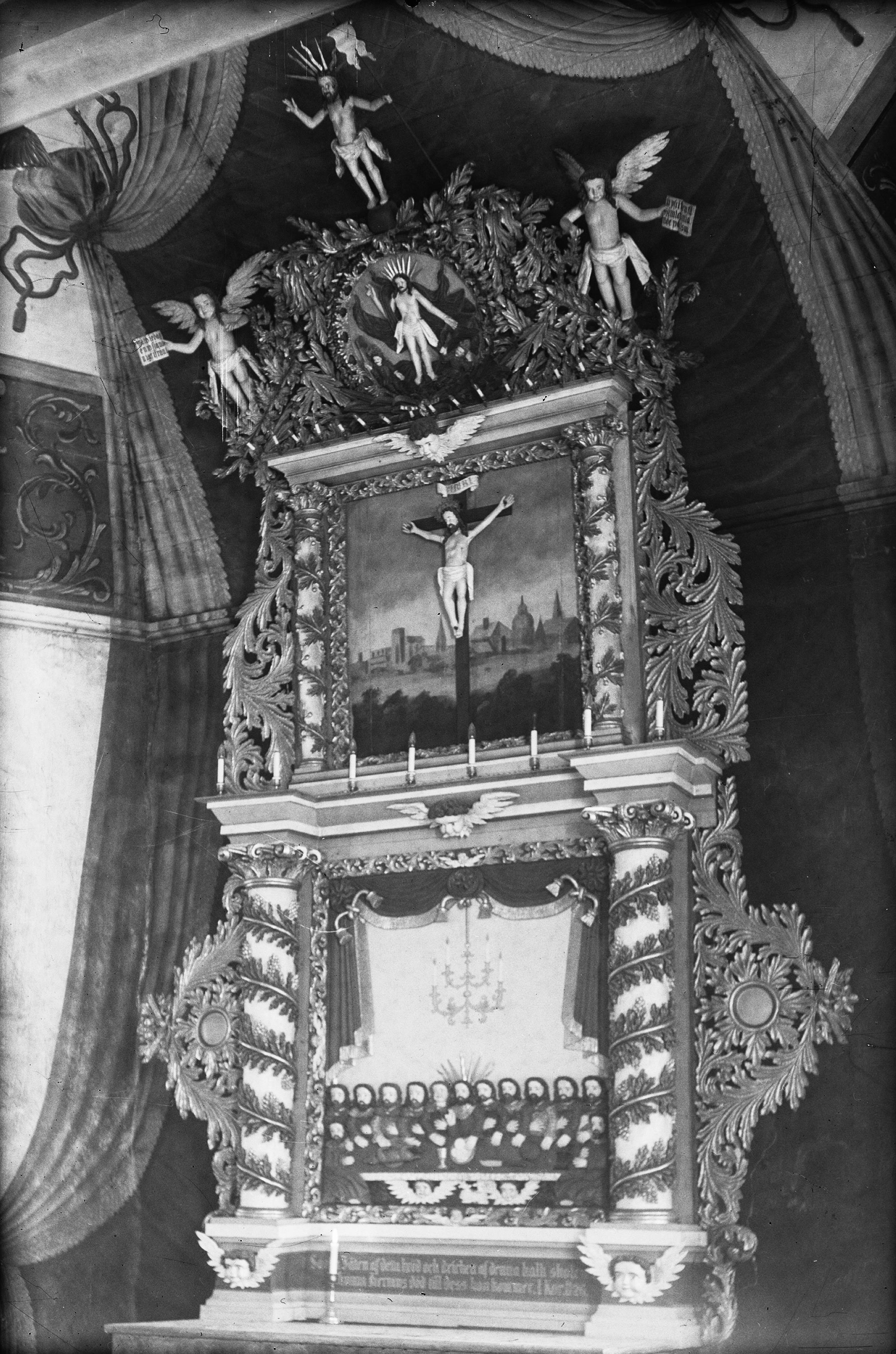 Olle Hellström, Rommele kyrka