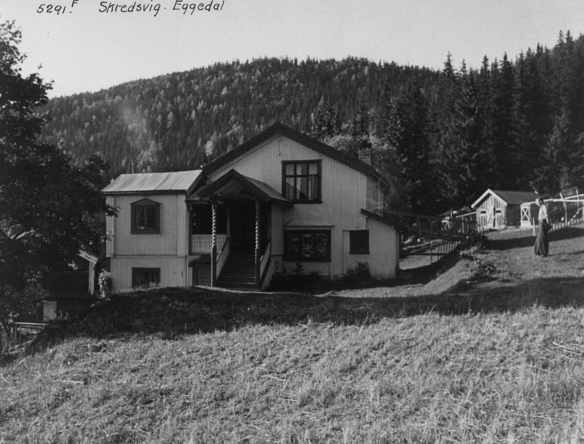 Anders Beer Wilse, Skredsvigs hjem