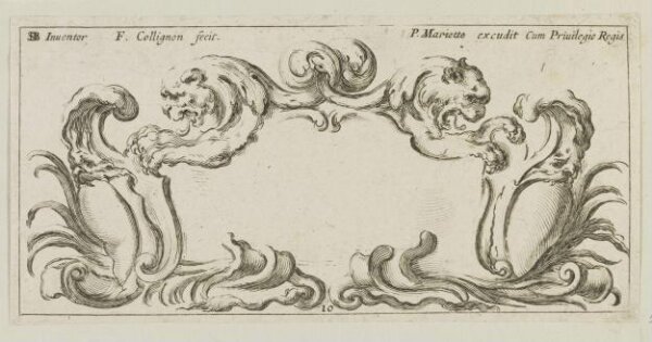 Stefano della Bella, Recueil de douze cartouches