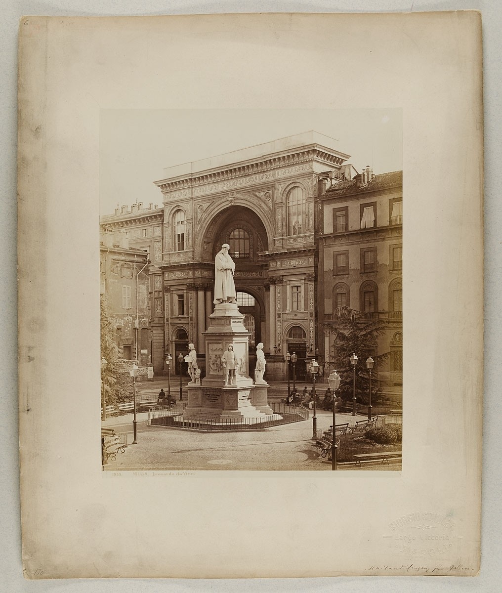 Giorgio Sommer, 1939. Milano. Leonardo da Vinci