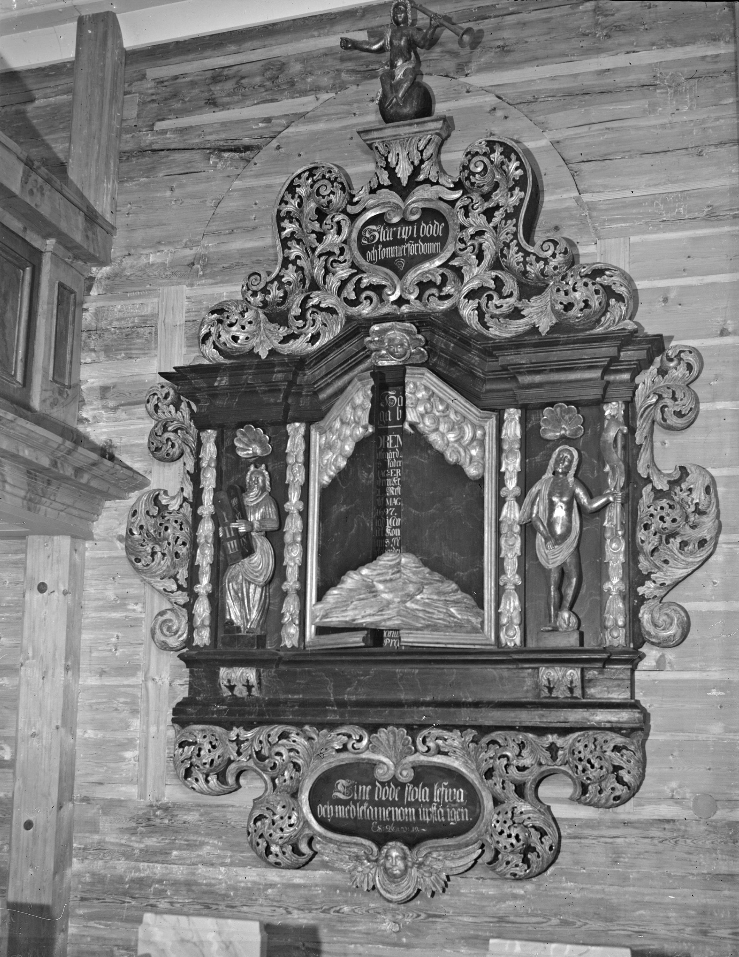 Olle Hellström, Nyeds kyrka