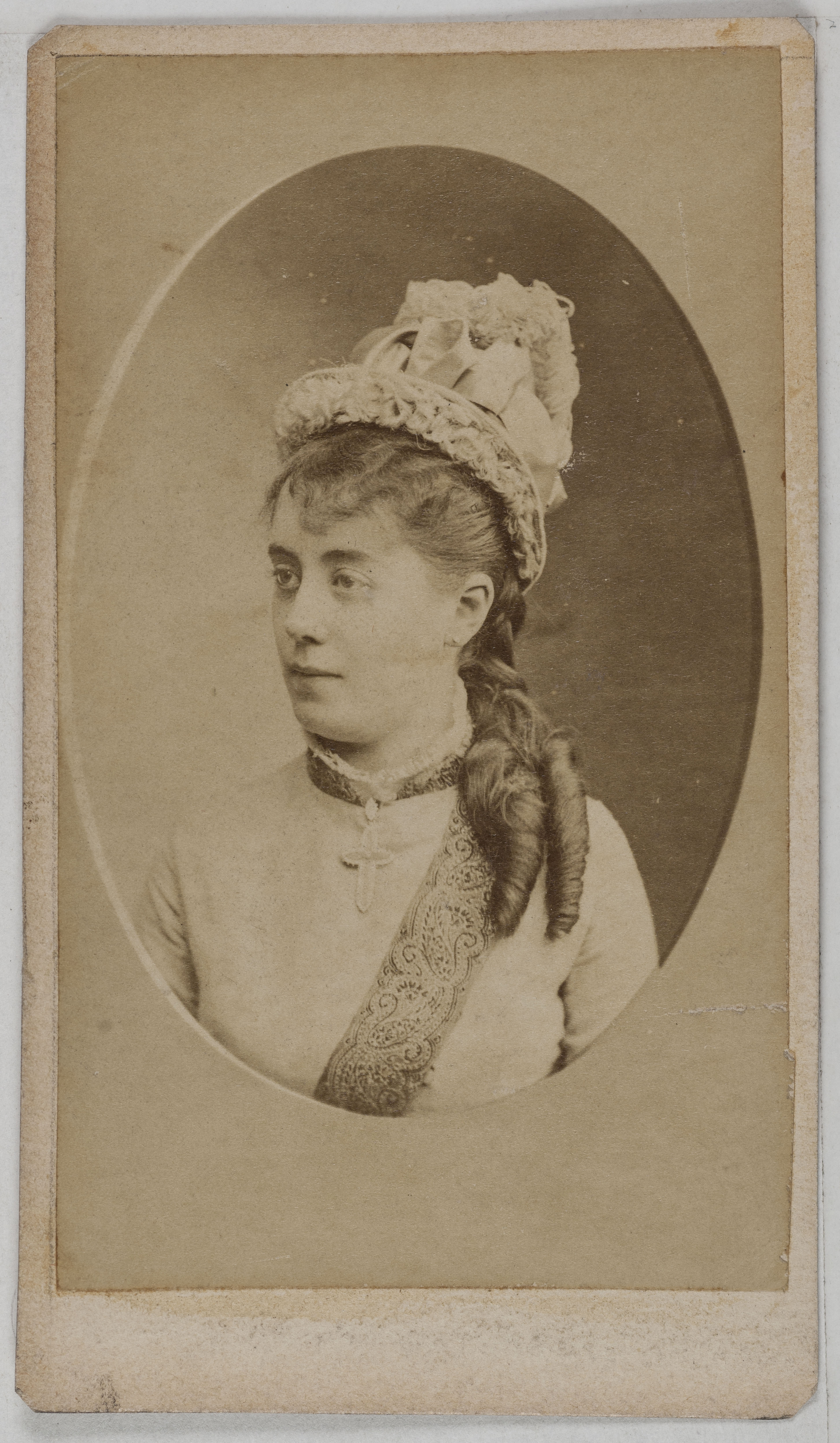 Anonyme, Portrait de Kalb (actrice)