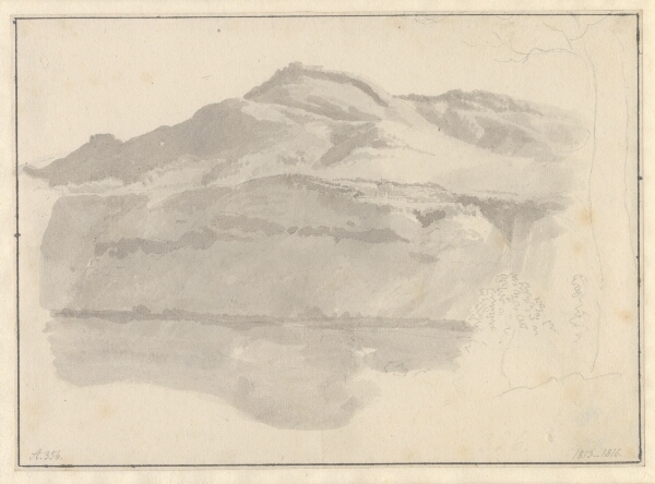 C.W. Eckersberg, Parti ved Albanersøen