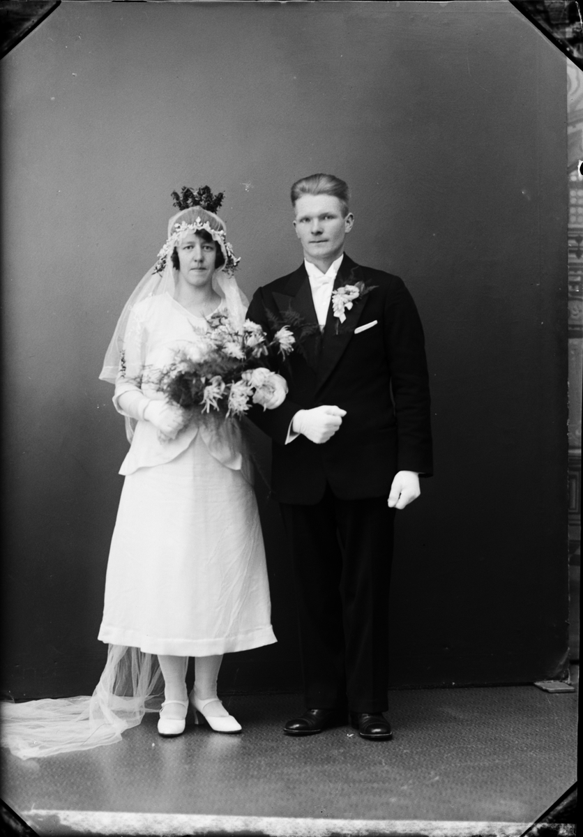 Skötsner-Edhlund, Brudpar, Östhammar, Uppland