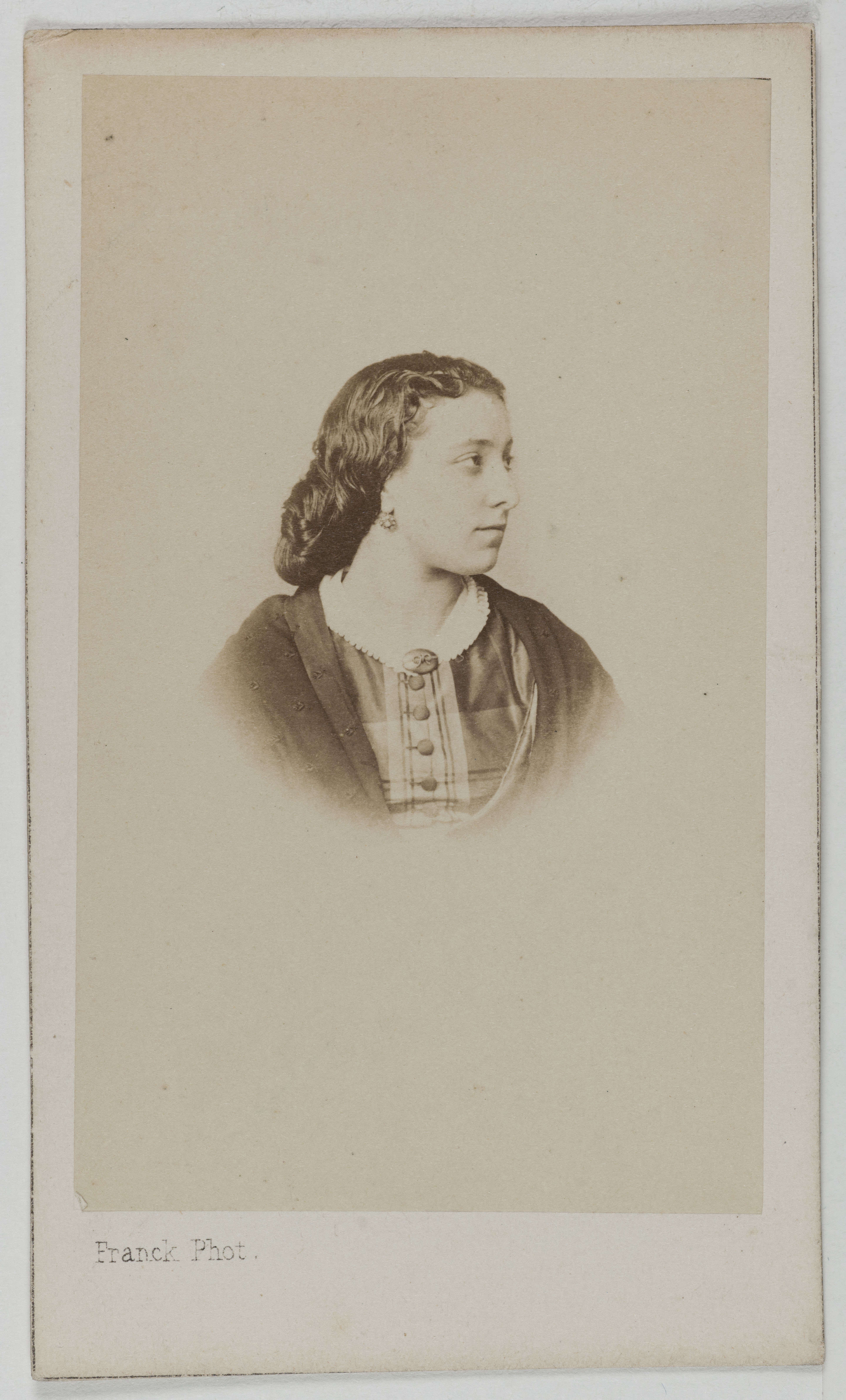 Franck, Portrait de Madame Ulrique ou Ulric Lejars, (actrice)