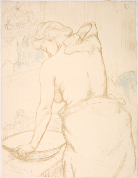 Henri de Toulouse-Lautrec, Femme qui se lave, la Toilette