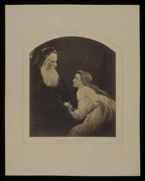 Cameron, Julia Margaret, Prospero and Miranda