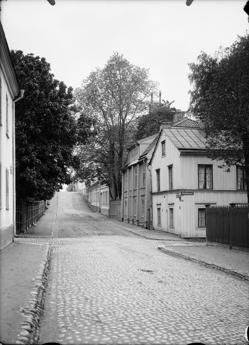 Paul Sandberg, S:t Johannesgatan - Rundelsgränd, Uppsala