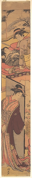 Torii Kiyonaga, In a Pleasure House