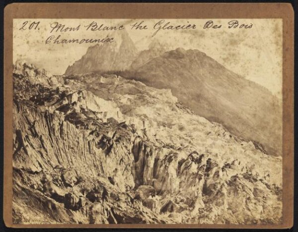 Francis Frith, Mont Blanc.  The Glacier Des Bois.  Chamounix
