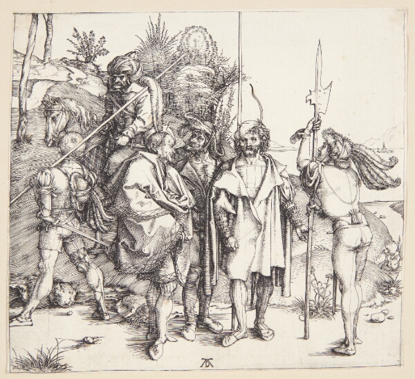 Albrecht Dürer, Fem landsknægte og en bereden tyrk