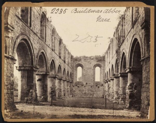 Francis Frith, Buildwas Abbey Nave