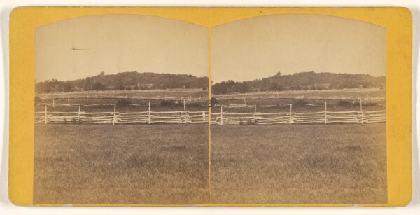 Unknown, [Field with fences]