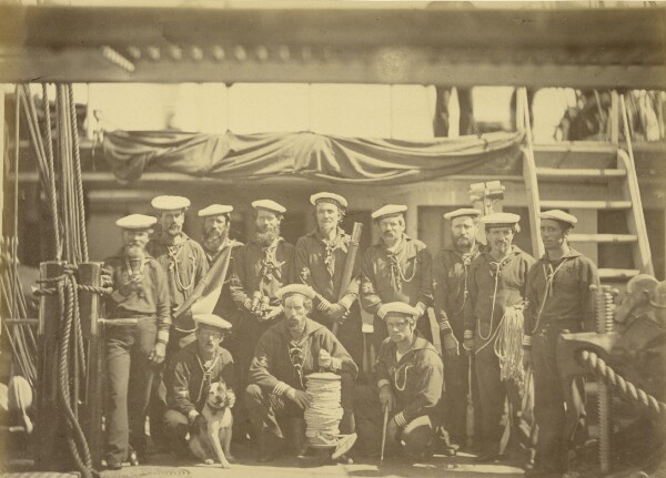 Felice Beato, A Group of Boatswains Mates & Quarter Masters
