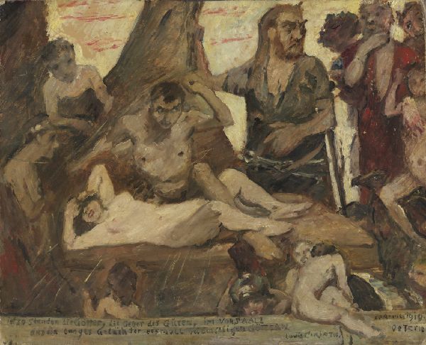 Lovis Corinth, The Homeric Laughter
