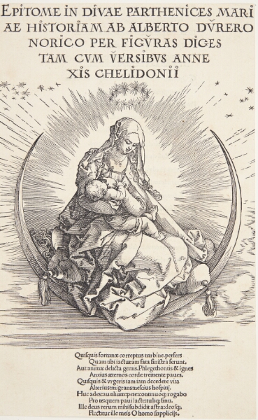 Albrecht Dürer, Jomfru Maria på en seglmåne