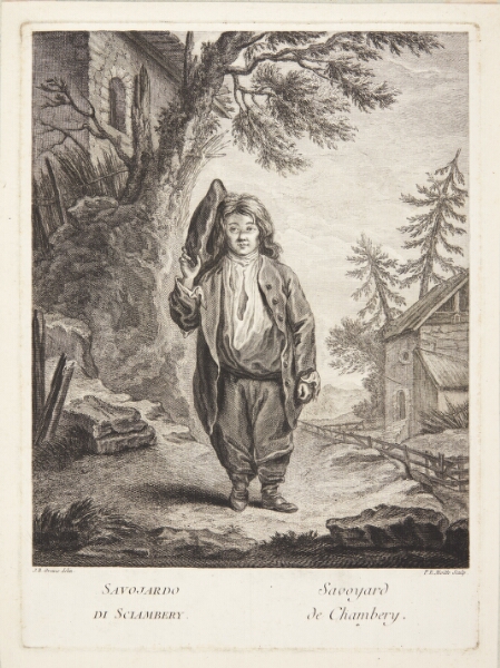 Pierre Etienne Moitte, Bondedreng fra Savoyen (Savoyard de Chambery)