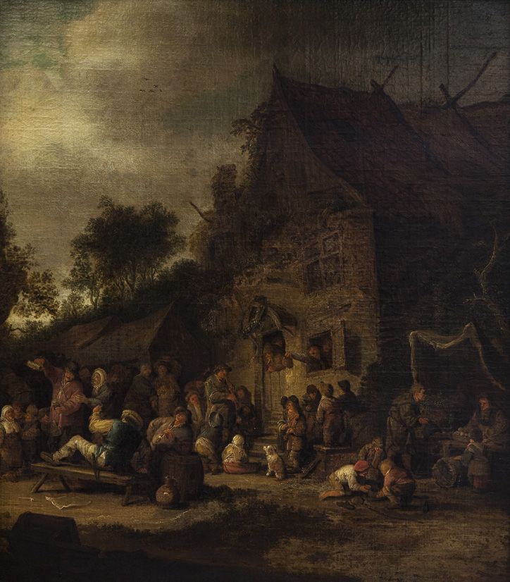 Isaac van Ostade, Rustic Merry-Making