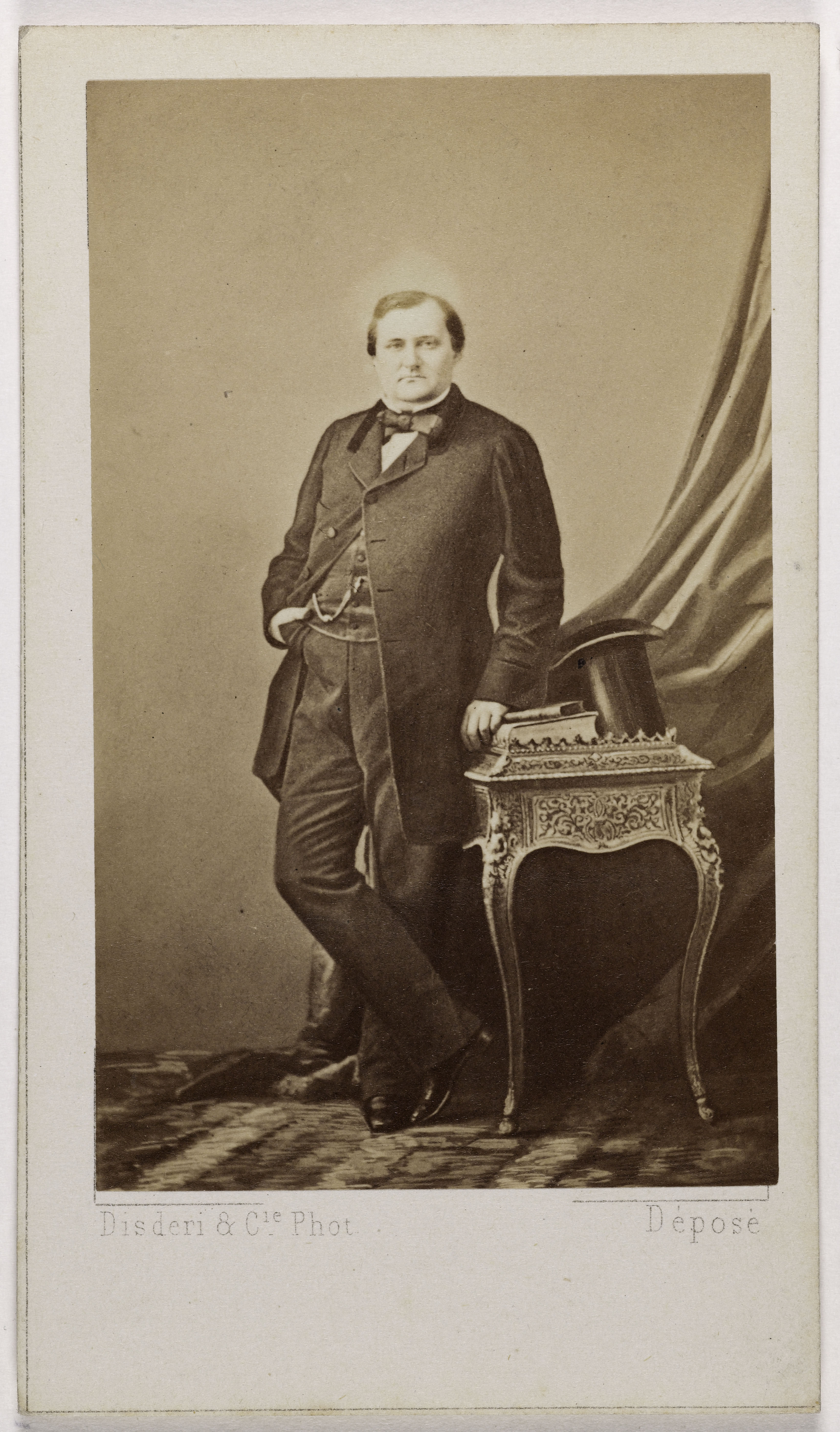 Disderi & Cie, Portrait du Prince Napoléon (né Napoléon Joseph Bonaparte) (1822-1891) (fils du roi Jérôme)