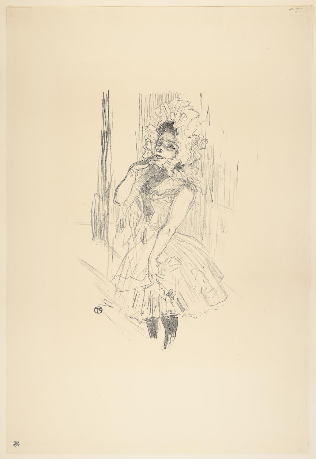 Henri de Toulouse-Lautrec, Anna Held, dans Toutes ces Dames au Théâtre