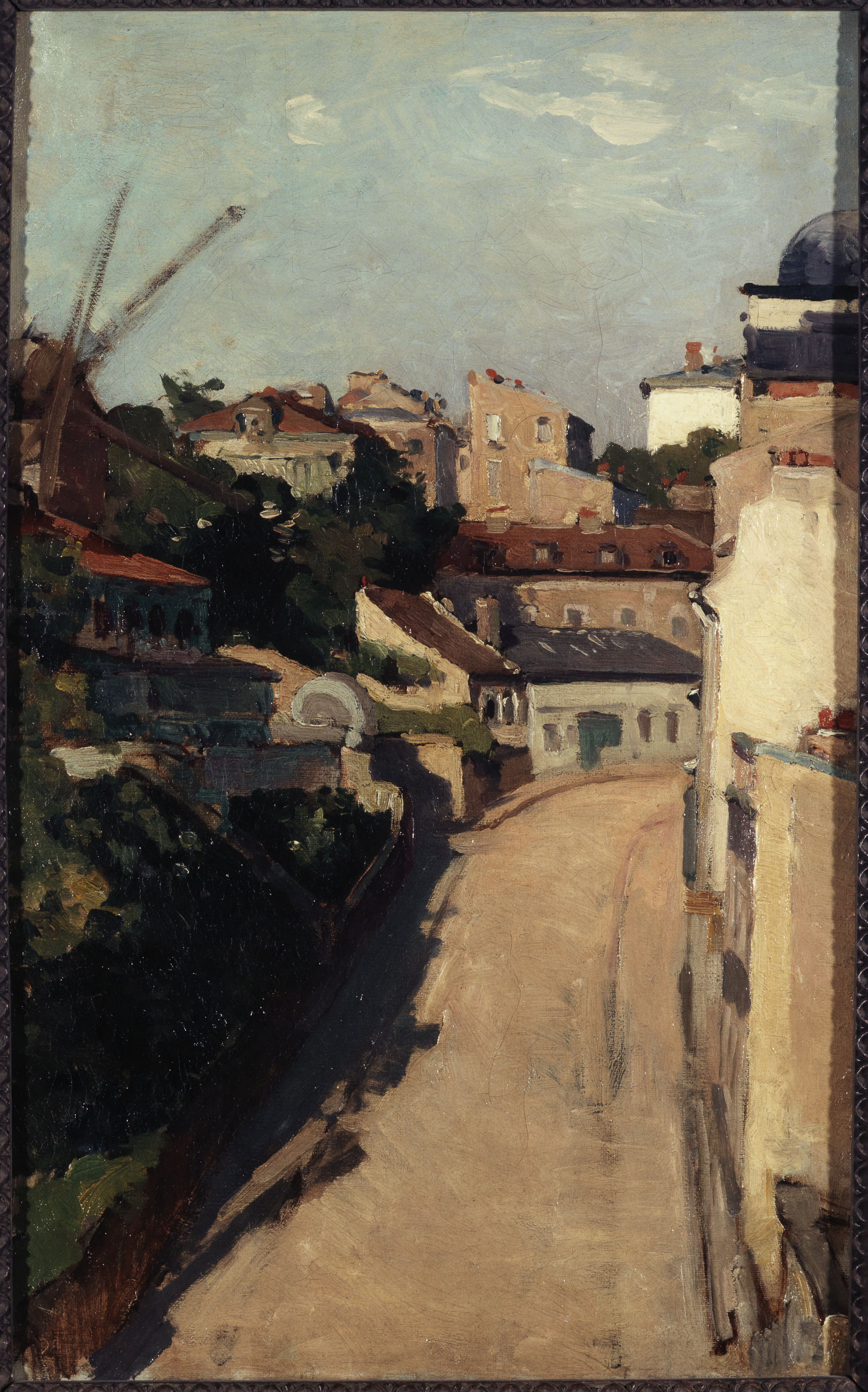 Auguste Lepère, La rue Lepic et le maquis de Montmartre